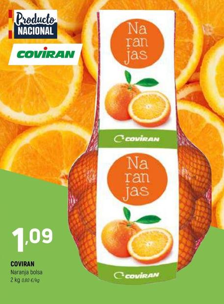 Oferta de Coviran - Naranja Bolsa por 1,09€ en Coviran