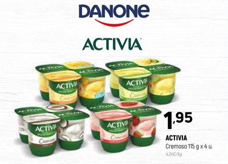 Oferta de Danone - Activia Cremoso por 1,95€ en Coviran