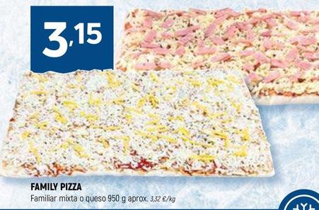 Oferta de Coviran - Family Pizza Familiar Mixta / Queso por 3,15€ en Coviran
