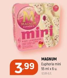 Oferta de Magnum - Euphoria Mini por 3,99€ en Coviran