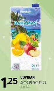 Oferta de Coviran - Zumo Bahamas por 1,25€ en Coviran