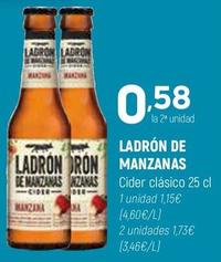 Oferta de Ladrón De Manzanas - Cider Clásico por 1,15€ en Coviran