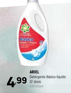 Oferta de Ariel - Detergente Básico Líquido por 4,99€ en Coviran