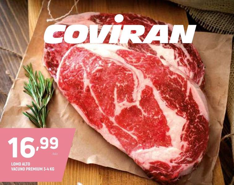 Oferta de Coviran - Lomo Alto Vacuno Premium por 16,99€ en Coviran
