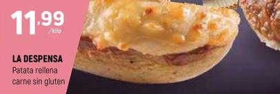 Oferta de La Despensa - Patata Rellena Carne Sin Gluten por 11,99€ en Coviran