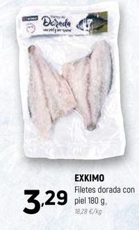 Oferta de Exkimo - Filetes Dorada Con Piel por 3,29€ en Coviran