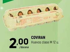 Oferta de Coviran - Huevos Clase M 12 U por 2€ en Coviran