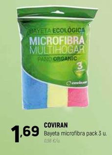 Oferta de Coviran - Bayeta Microfibra por 1,69€ en Coviran