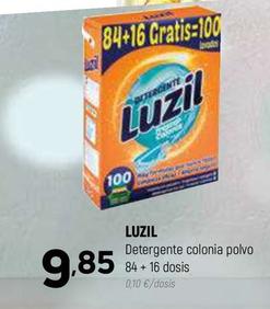 Oferta de Luzil - Detergente Colonia Polvo por 9,85€ en Coviran