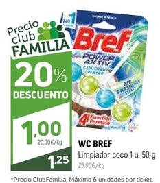 Oferta de Bref Wc - Limpiador Coco 1 U. por 1,25€ en Coviran