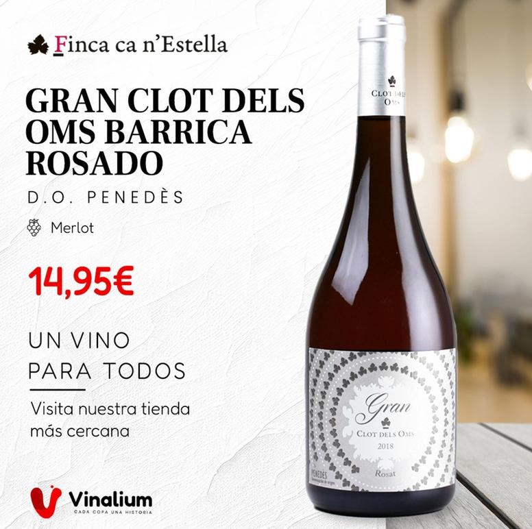 Oferta de Vino por 14,95€ en Vinalium