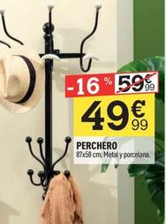 Oferta de Perchero por 49,99€ en Centrakor