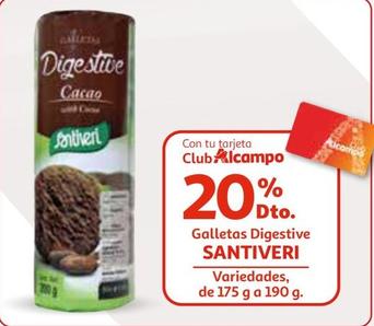 Oferta de Santiveri - Galletas Digestive en Alcampo