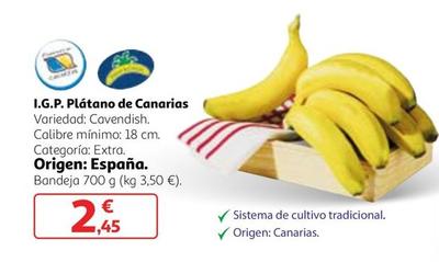 Oferta de Plátano de Canarias - Banana por 2,45€ en Alcampo
