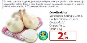Oferta de Alcampo - Cebolla Dulce por 2,19€ en Alcampo