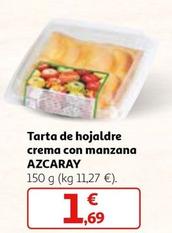 Oferta de Azcaray - Tarta De Hojaldre Crema Con Manzana por 1,69€ en Alcampo