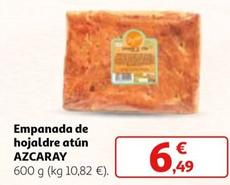 Oferta de Azcaray - Empanada De Hojaldre Atún por 6,49€ en Alcampo