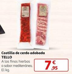 Oferta de Tello - Costilla De Cerdo Adobada por 7,95€ en Alcampo