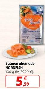 Oferta de Nordfish - Salmón Ahumado por 5,59€ en Alcampo