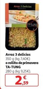 Oferta de Ta Tung - Arroz 3 Delicias  por 2,59€ en Alcampo