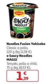 Oferta de Yakisoba - Noodles Fusion  por 1,39€ en Alcampo