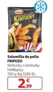 Oferta de Fripozo - Solomillo De Pollo por 2,99€ en Alcampo