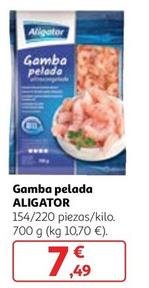 Oferta de Aligator - Gamba Pelada por 7,49€ en Alcampo