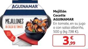 Oferta de Aguinamar - Mejillon Cocotte por 3,99€ en Alcampo