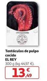 Oferta de  El Rey - Tentáculos De Pulpo Cocido por 13,49€ en Alcampo