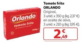 Oferta de Orlando - Tomate Frito por 2,49€ en Alcampo