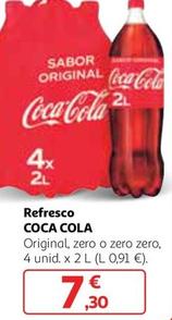 Oferta de Coca-cola - Refresco por 7,3€ en Alcampo