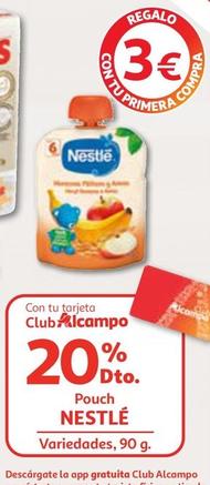 Oferta de Nestlé - Pouch por 3€ en Alcampo
