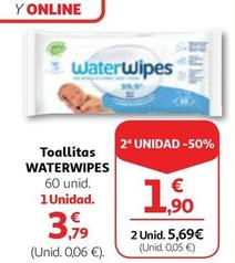 Oferta de Waterwipes - Toallitas por 3,79€ en Alcampo