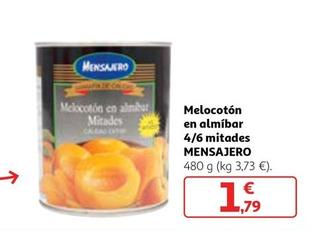Oferta de Mensajero - Melocoton En Almibar  por 1,79€ en Alcampo