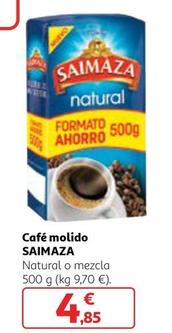 Oferta de Saimaza - Café Molido por 4,85€ en Alcampo