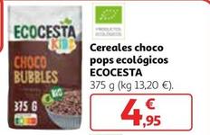 Oferta de Ecocesta - Cereales Choco Pops Ecológicos por 4,95€ en Alcampo