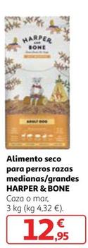Oferta de Harper & Bone - Alimento Seco Para Perros Razas Medianas/grandes por 12,95€ en Alcampo