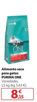 Oferta de Purina One - Alimento Seco Para Gatos por 8,15€ en Alcampo