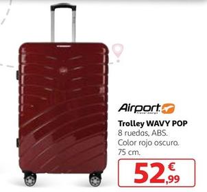 Oferta de Airport Travel Design - Trolley Wavy Pop por 52,99€ en Alcampo