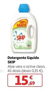 Oferta de Skip - Detergente Líquido por 15,69€ en Alcampo