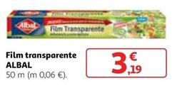 Oferta de Albal - Film Transparente por 3,19€ en Alcampo