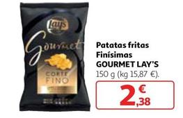 Oferta de Lay's - Patatas Fritas Finísimas Gourmet por 2,38€ en Alcampo