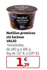Oferta de Valio - Natillas Proteicas Sin Lactosa por 1,29€ en Alcampo