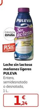 Oferta de Puleva - Leche Sin Lactosa Mananas Ligeras por 1,24€ en Alcampo