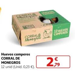 Oferta de Corral De Monegros - Huevos Camperos por 2,79€ en Alcampo
