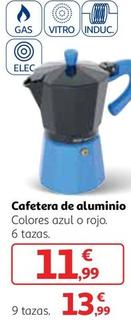 Oferta de Cafetera De Aluminio por 11,99€ en Alcampo