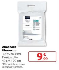 Oferta de Alcampo - Almohada Fibra Extra por 9,99€ en Alcampo