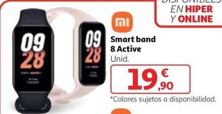 Oferta de Xiaomi - Smart Band 8 Active por 19,9€ en Alcampo