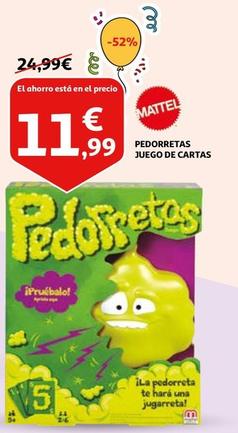Oferta de Mattel - Pedorretas Juego De Cartas por 11,99€ en Alcampo