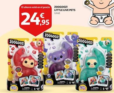 Oferta de Little Live Pets - Zoogooz! por 24,95€ en Alcampo